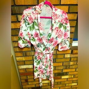 Show Me Your MuMu Floral Robe